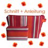 Schnitt und Nähanleitung Kulturtasche und Kosmetiktäschchen thumbnail number 1