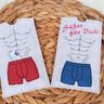 Stickdatei Schokoh&uuml;lle Bauchmuskeln mit Shorts thumbnail number 3