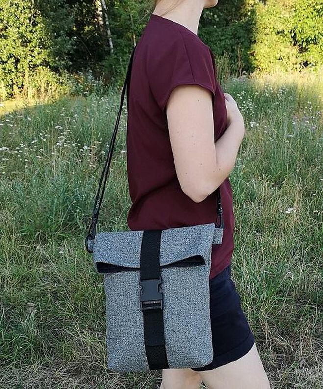 Rolltop Handtasche Paulchen, Nähanleitung & Schnittmuster image number 4