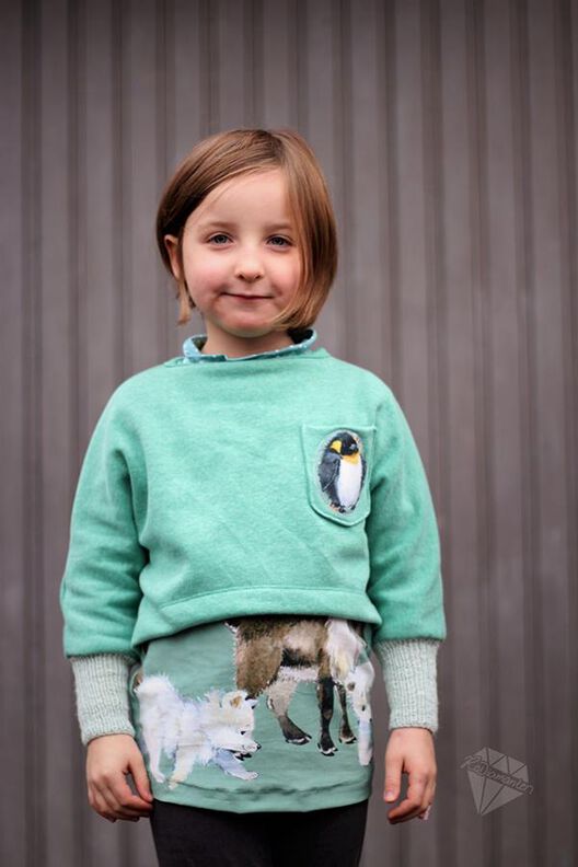 Pinio Cropped Add-On: Crop Shirt für Mädchen Gr. 80 – 164 image number 4