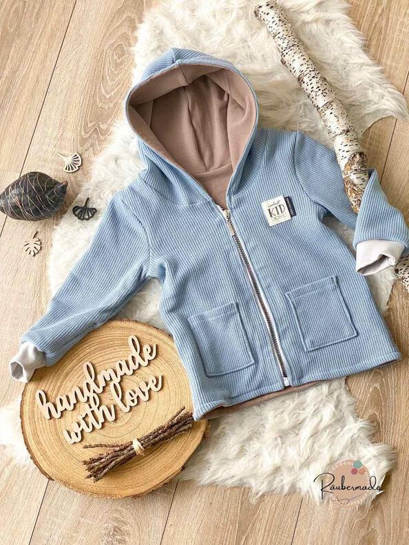 Strick / Jacke "BINTJE" Nähanleitung & Schnitt Gr. 62 - 104 image number 8