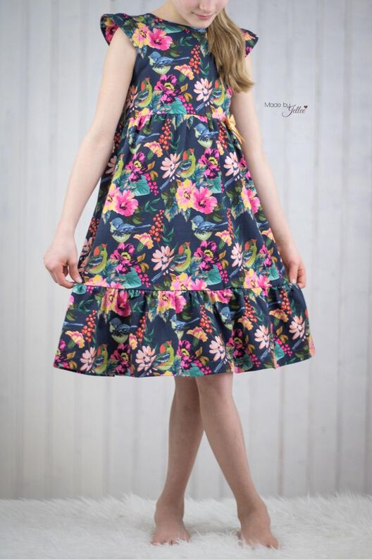 *Girls Partydress* Kleid GR. 74 BIS 158 Kleid Einschulung image number 8