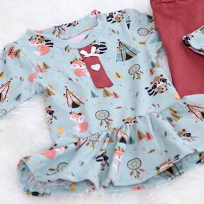 Tunika "ASIA" Nähanleitung und Schnitt Gr. 62 - 104