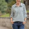 Oversizebluse – eBook Schnittmuster Gr. 32-54 – Cassis #147 thumbnail number 2