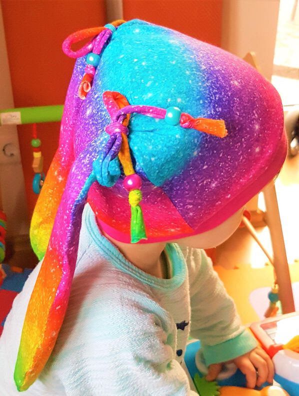 KINDER-BEANIE MIT TIEROHREN HASE UND BÄR 39-52CM UMFANG image number 8