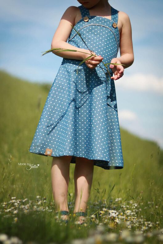 Kornblume: Trägerkleid für Mädchen Gr. 74 – 164 image number 3
