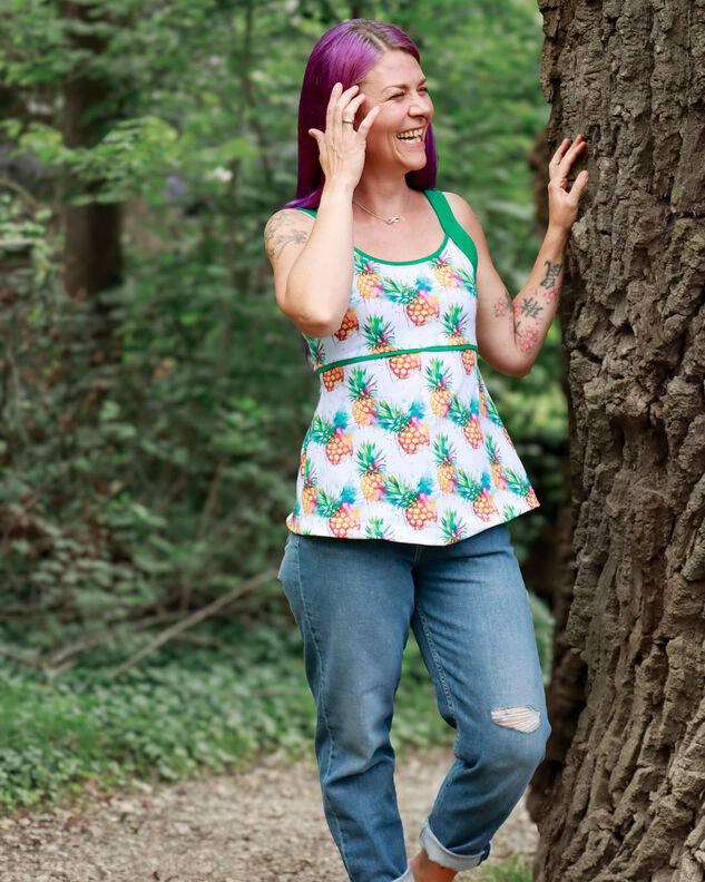 Kleid/Shirt "das Spitzelchen" Gr. 32 - 50 image number 3