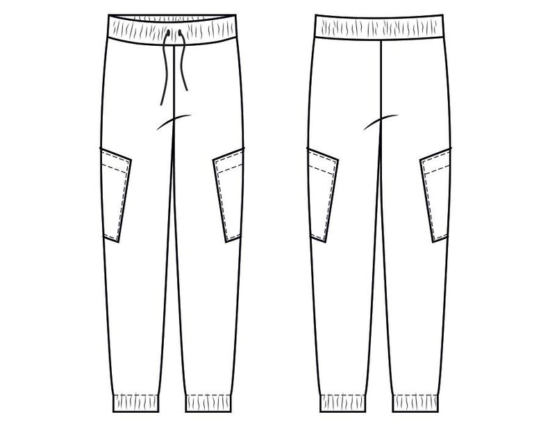 Hose Luke N&auml;hanleitung + Schnitt image number 3