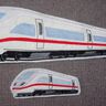 Schnellzug 2 Stickdatei Zug Lok Eisenbahn thumbnail number 6