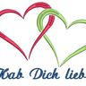 Stickdatei Kontur Herzen 4er SET 13x18cm thumbnail number 2