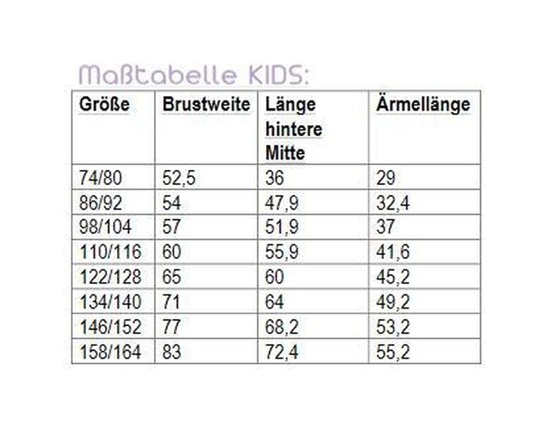 Ebook/Nähanleitung Basic Shirt/Tunika Gr. 74/80-158/164 image number 3