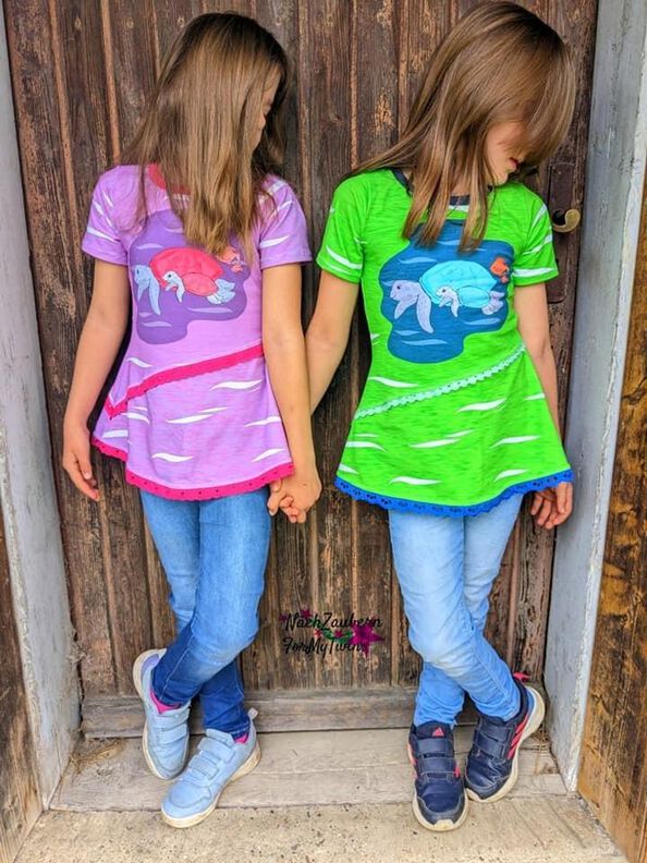 Angel Shirt/Kleid Gr. 80 bis 152 image number 4