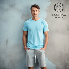 Shirt Basic T-Shirt für Herren Männer Jungen Teens