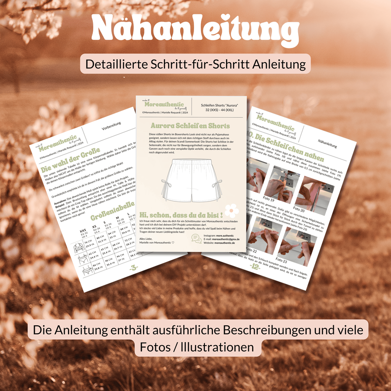 Shorts mit Schleifen | Pyjama Shorts | Boxer Shorts image number 5
