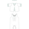 Schnittmuster  Babyset Strampler, Jacke  und Mütze thumbnail number 3