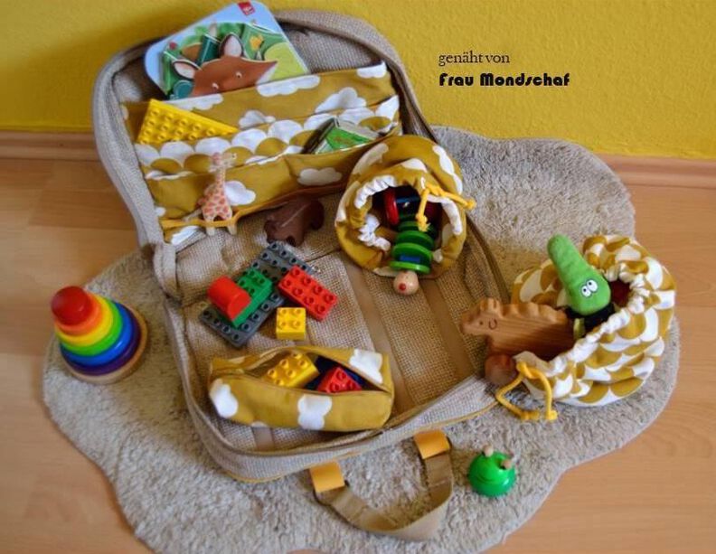 Schnittmuster Kinderrucksack "Fernweh" image number 4
