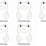 Frosch ITH 15cm bis 24cm Stickdatei  thumbnail number 6