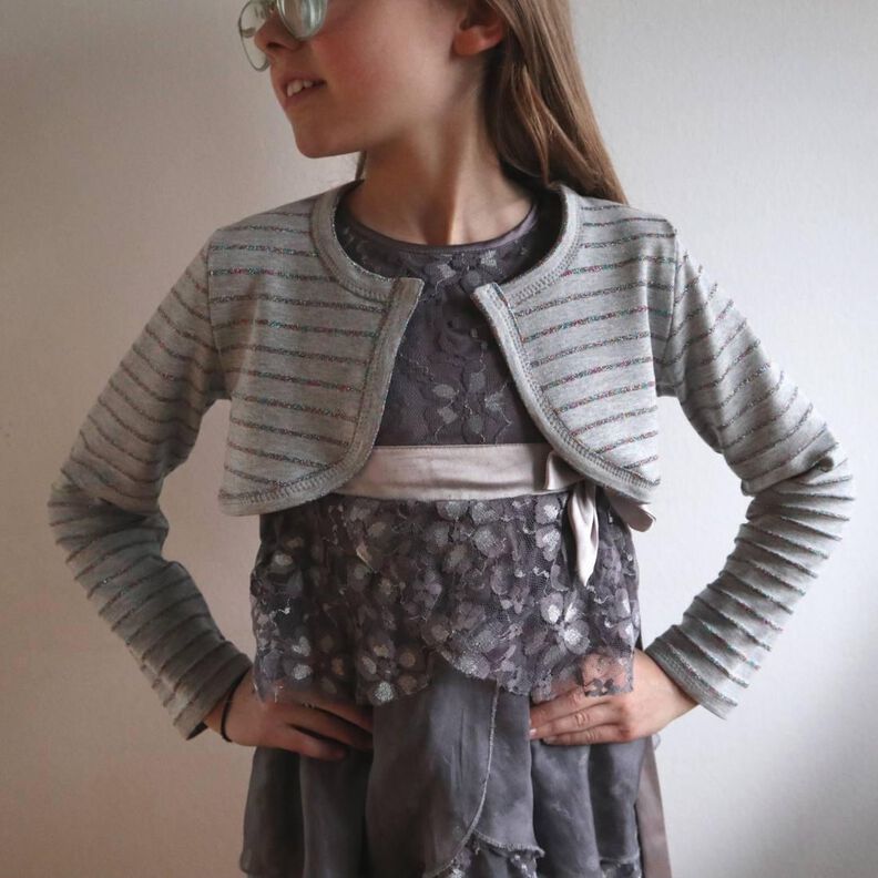 Kinder Cardigan Bolero Jacke SEDIKIT ♥ Gr. 92-164 image number 4