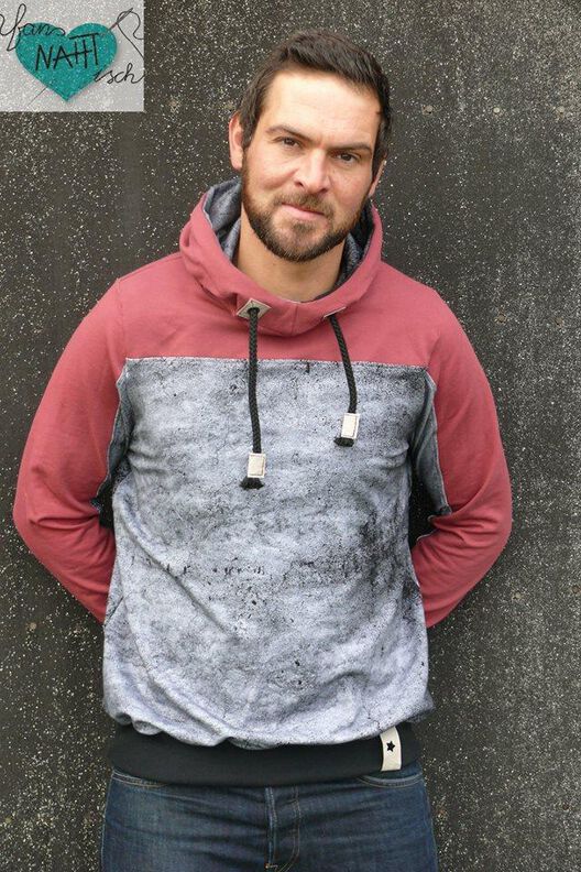 Hoodie Pullover Herren Schnittmuster Gr. XS-4XL - Paco #128 image number 9