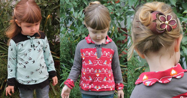 Paola: 1 Schnitt- 4 Styles: Longsleeve - Pulli ebook 92-158 image number 6