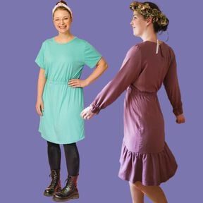 Kleid easy, sehr viele Varianten MENARI ♥ Gr. XS-XXL
