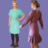 Kleid easy, sehr viele Varianten MENARI ♥ Gr. XS-XXL thumbnail number 1