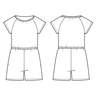 Jumpsuit Jersey Verschlusslos Easy LOMPAT ♥ Gr. XS-XXL thumbnail number 8