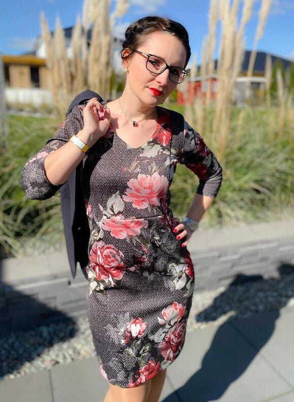 Figurwunder Kleid VICTORIA Größe 32 – 52 (XS – XXXXL) image number 4