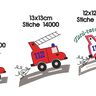 Stickdatei Feuerwehr Vollstick und Applikation thumbnail number 2