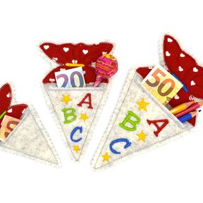 Stickdatei Schulanfang Schult&uuml;te mit Schlitz 