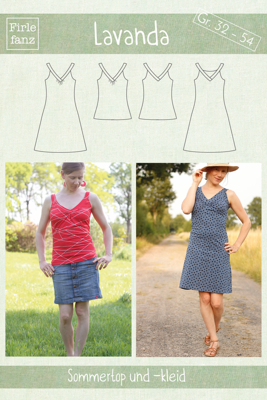 Lavanda: Sommertop und Sommerkleid für Damen Gr. 32 – 54 image number 1