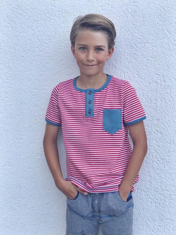 Shirt Teens - Schnittmuster Gr. 134-176 - dein THEO #47 image number 8
