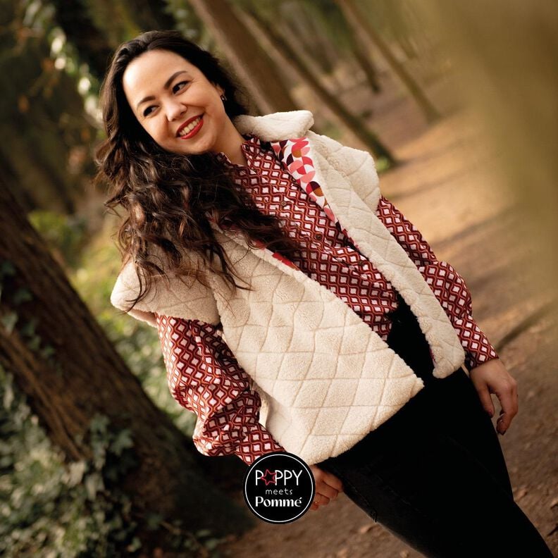 Damen Weste P1723- Poppy Magazine 23 image number 1