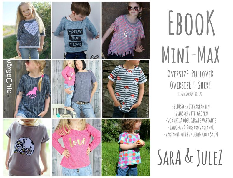 Ebook MINI-MAX Oversize-Pullover/Oversize T-Shirt Gr. 80-170 image number 4