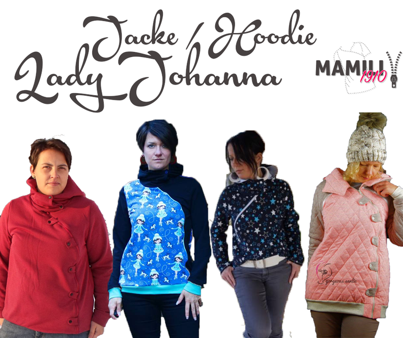 E-Book Lady Johanna (Sweat)Jacke / Hoodie Gr.32-50 image number 1