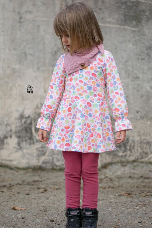MINI HEARTCL*OVER SHIRT & DRESS (80-164) image number 7