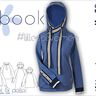 Ebook / Schnittmuster lillesol women No.39 Raglan-Hoodie thumbnail number 1