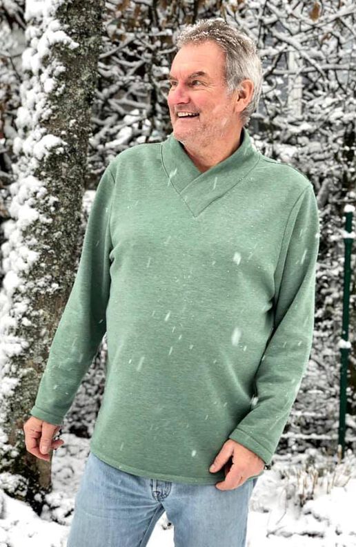 Herren Pullover (XS-5XL) COLOMBO Sweater Schnittmuster image number 7