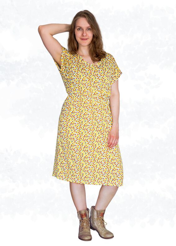 Lilly – lockeres Shirt, Tunika & Kleid, BU 80-116, A4+A0 image number 3