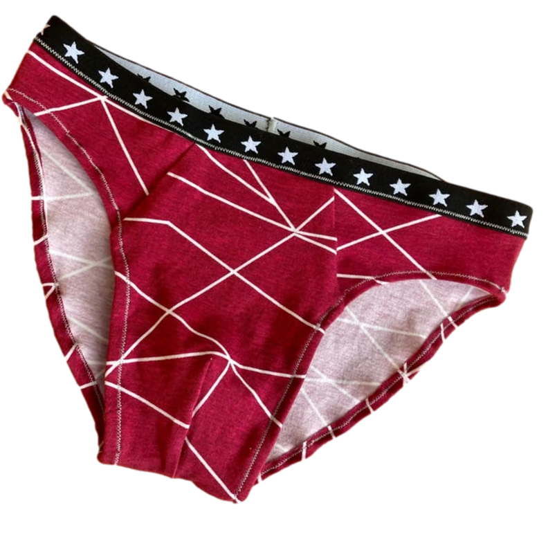 Monsieur fluff ~ Herrenslip, Männerunterhose Schnittmuster image number 1