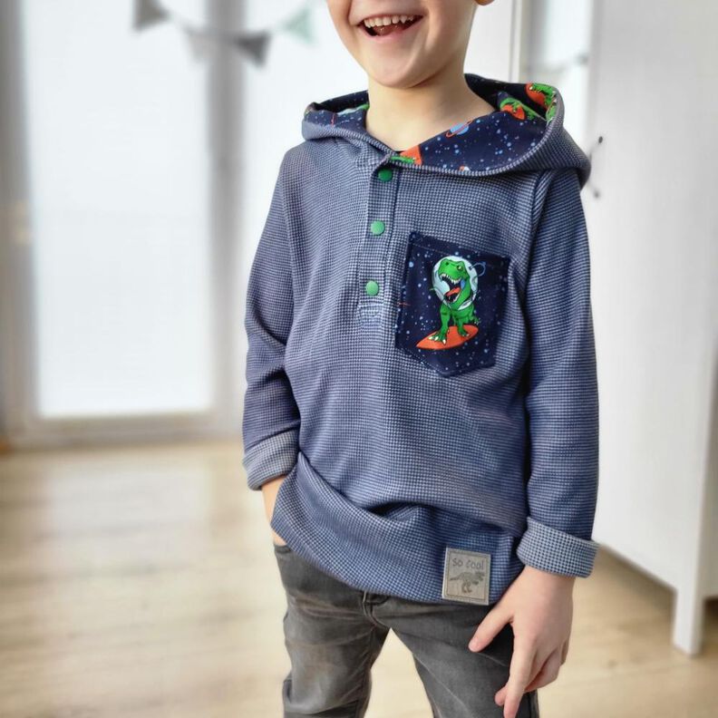 SHIRT "LASSE" - KIDS (110-164) - Schnittmuster und Anleitung image number 1