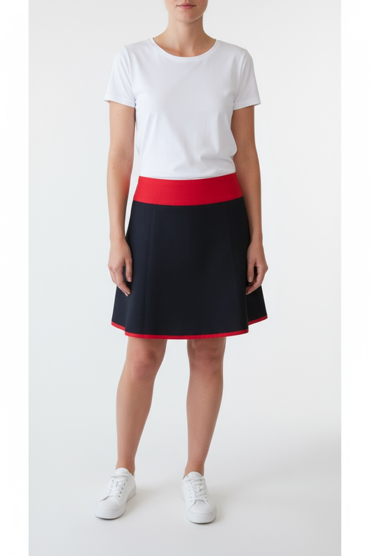 Rock in A-Linie, Schnitt mit Ebenen, A4, A0+, Beamer image number 6