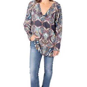 Bluse Tunika "PEGGY" Nähanleitung und Schnitt Gr. 158–46