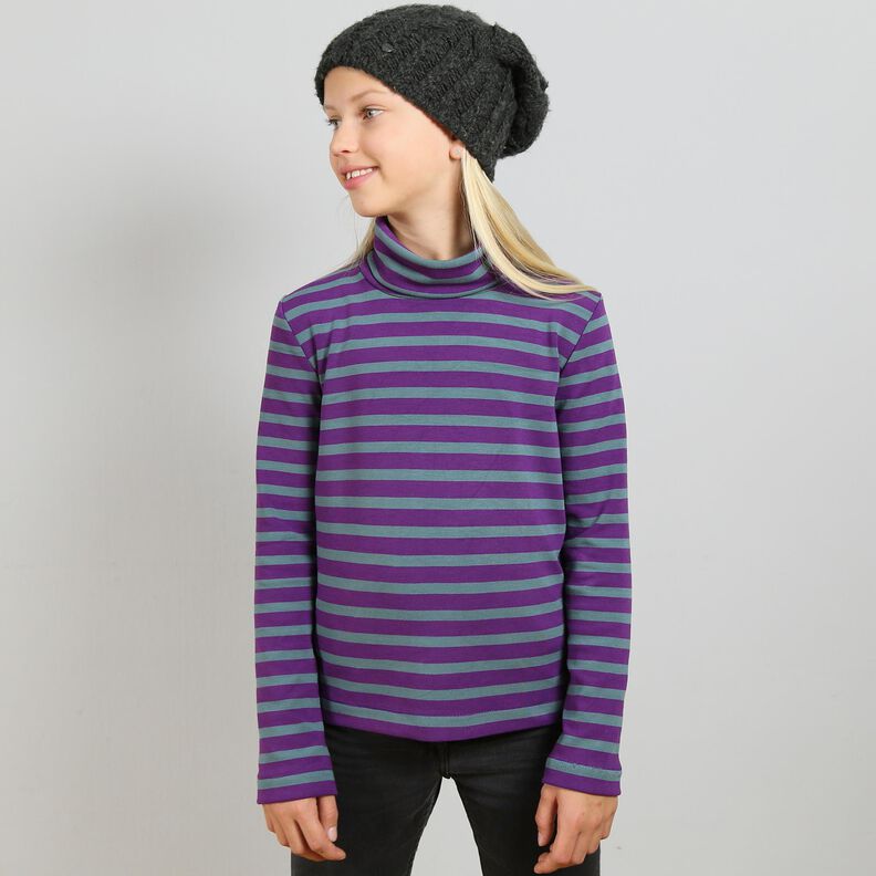 ROMY - Langarmshirt mit Rollkragen 98-152 image number 7