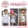 *Kids Raglan Hoodie* Longhoodie Hoodie thumbnail number 1