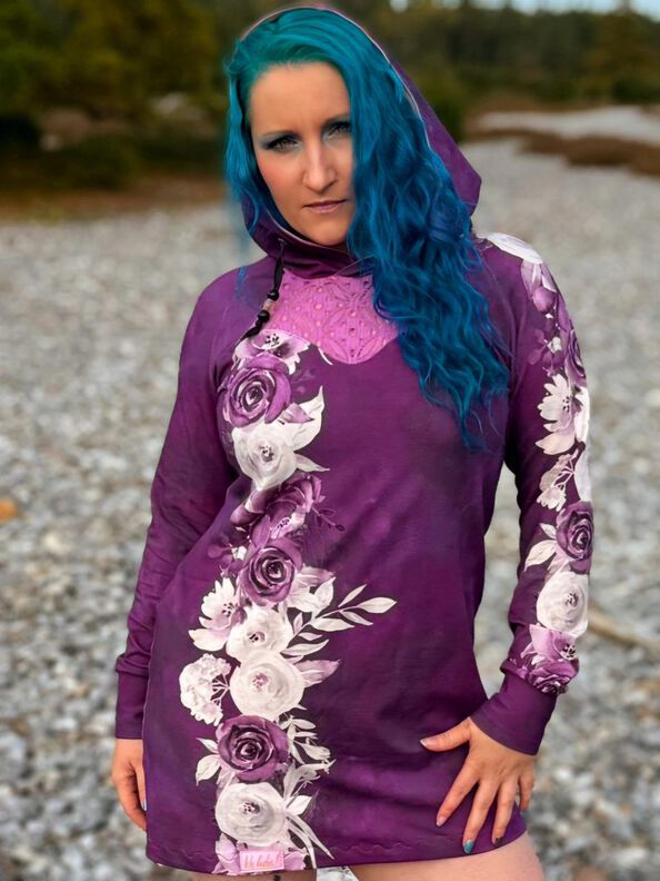 Raglan-Hoodie - *Heart MEE* - Gr.32-56 - A4+A0+Beamer image number 10