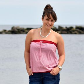 Tubetop Damen - Schnittmuster Gr. 32-54 - meine CAYA #64