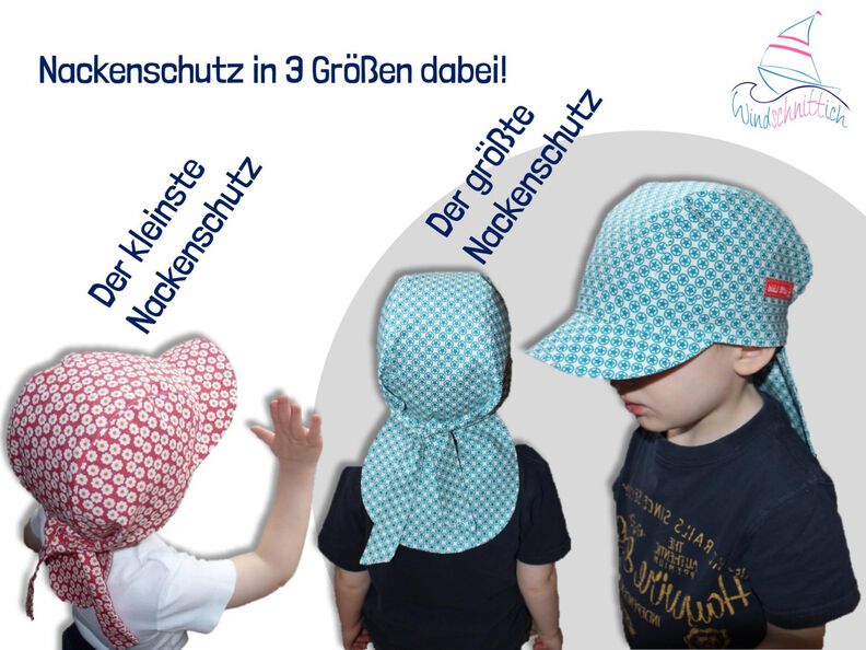 Bandana | mit & ohne Schirm | mit & ohne Nackenschutz  image number 2