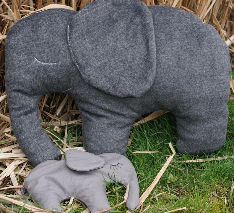 Elefant Kissen in 4 Größen nähen  image number 8