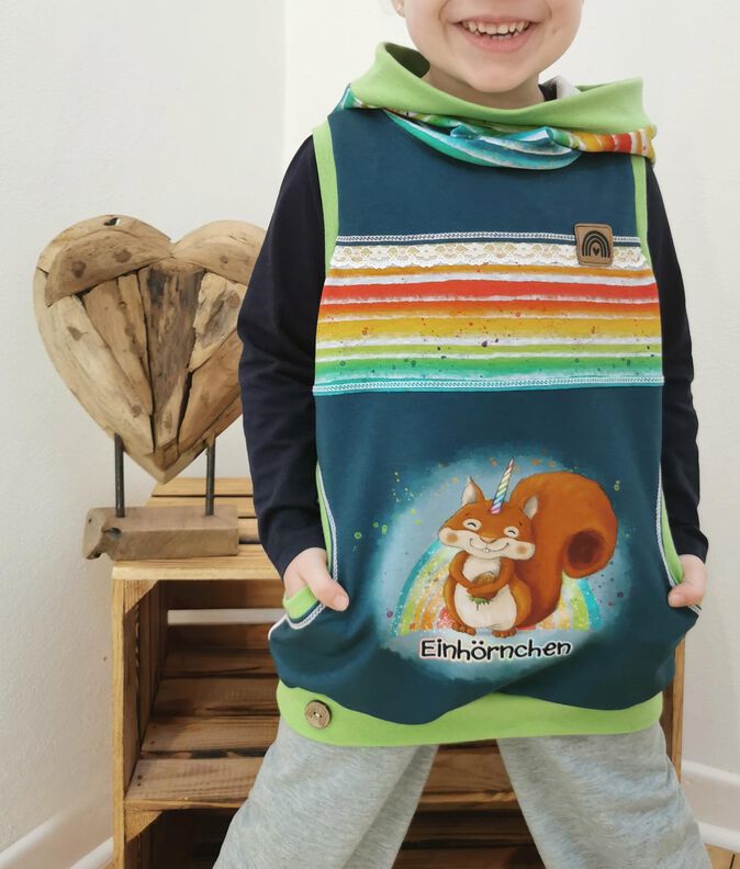 Sin Mangas Pullunder / Shirt unisex für Kinder Gr. 80 - 158 image number 3